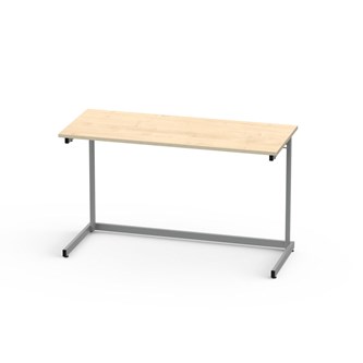 Bord Lex FSC BX laminat 120x50 cm silverstativ