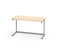 Bord Lex FSC BX laminat 120x50 cm silverstativ