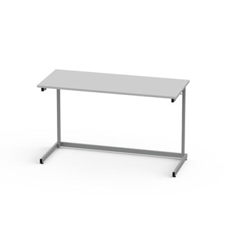 Bord Lex FSC BX laminat 120x50 cm silverstativ