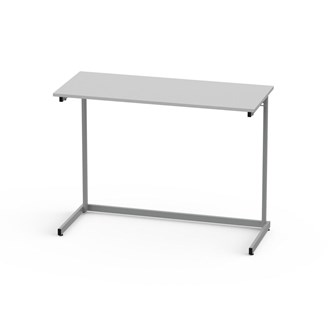 Bord Lex FSC BX laminat 120x50 cm silverstativ