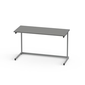 Bord Lex FSC BX HPL 120x50 cm silverstativ