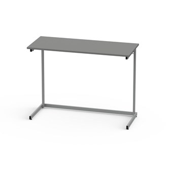 Bord Lex FSC BX HPL 120x50 cm silverstativ