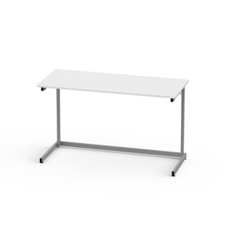 Bord Lex FSC BX laminat 120x50 cm silverstativ