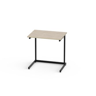 Bord Lex FSC BX akustiklaminat 70x50 cm svart stativ