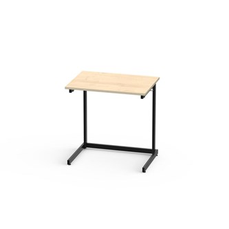 Bord Lex FSC BX akustiklaminat 70x50 cm svart stativ