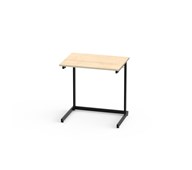 Bord Lex FSC BX laminat 70x50 cm svart stativ