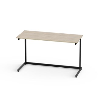 Bord Lex FSC BX akustiklaminat 120x50 cm svart stativ