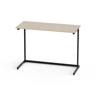 Bord Lex FSC BX akustiklaminat 120x50 cm svart stativ