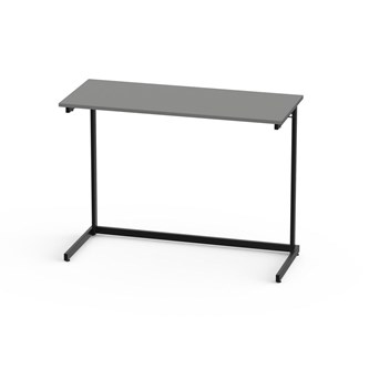 Bord Lex FSC BX akustiklaminat 120x50 cm svart stativ