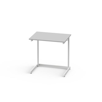 Bord Lex FSC BX akustiklaminat 70x50 cm vitt stativ