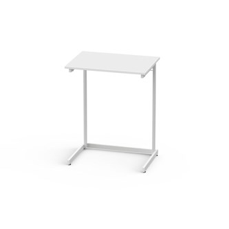 Bord Lex FSC BX akustiklaminat 70x50 cm vitt stativ