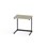 Bord Lex BX akustik linoleum 70x50 cm svart stativ