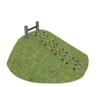 Recycled långt klätternät för slänt RC0454