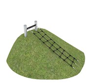 Climboo längt klätternät för slänt, metall 0454