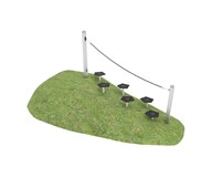 Climboo steg för slänt, metall 0460