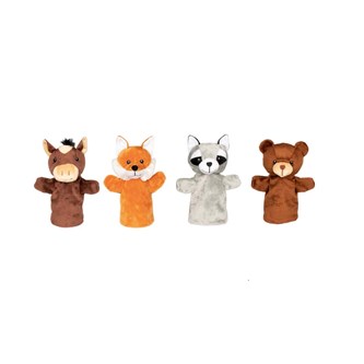 Vilda skogsdjur 4-pack