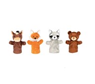 Vilda skogsdjur 4-pack
