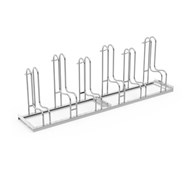 Cykelställ högt för 6 cyklar