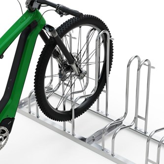 Cykelställ högt för 6 cyklar