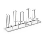 Cykelställ högt för 5 cyklar