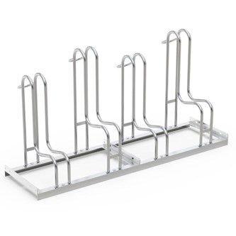 Cykelställ högt för 4 cyklar