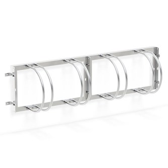 Cykelställ vägghängt för 4 cyklar