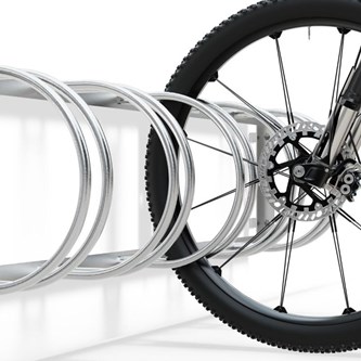 Cykelställ vägghängt för 8 cyklar