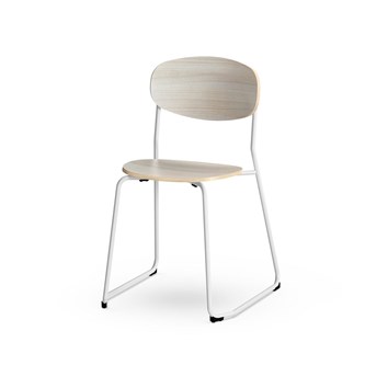 Stol Collab FSC medstativ sh 45 cm silverstativ