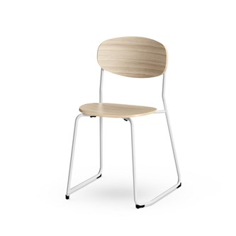 Stol Collab FSC medstativ sh 45 cm silverstativ