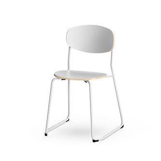 Stol Collab FSC medstativ sh 45 cm silverstativ