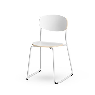 Stol Collab FSC medstativ sh 45 cm silverstativ