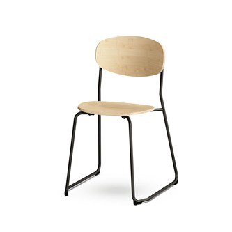 Stol Collab FSC BX medstativ sh 45 cm svart stativ