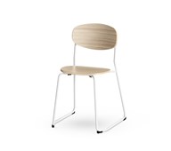 Stol Collab FSC BX medstativ sh 45 cm vitt stativ