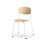 Stol Collab FSC BX medstativ sh 45 cm vitt stativ