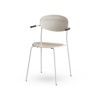 Stol Collab FSC medstativ armstöd sh 45 cm silverstativ