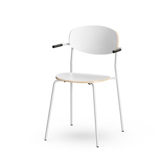 Stol Collab FSC medstativ armstöd sh 45 cm silverstativ