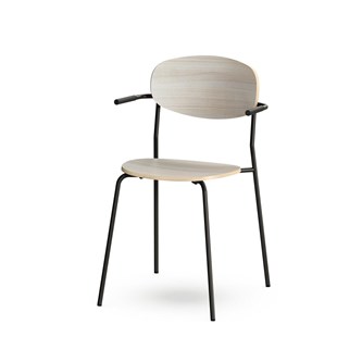 Stol Collab FSC BX medstativ armstöd sh 45 cm svart stativ