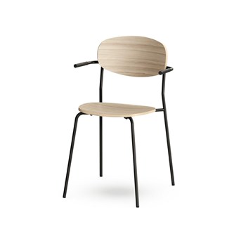 Stol Collab FSC BX medstativ armstöd sh 45 cm svart stativ