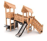 Naturo Dubbelt lektorn med rutschar NT3637