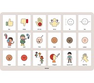 Utomhustavla Bildstöd känslor