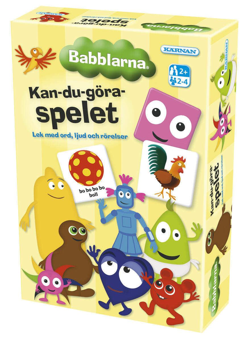Babblarna Kan-du-göra-spelet - Lekolar