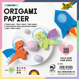 Origamipapper 15x15 cm, 100 ark