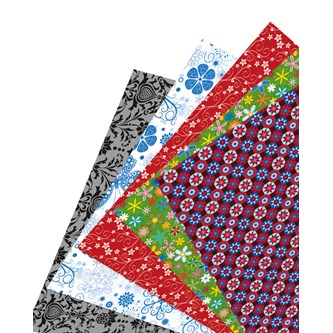 Origamipapper med motiv 15x15 cm, 50 ark