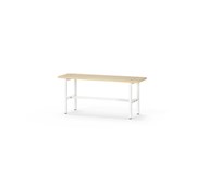Novis Basic sittbänk 100 cm vitt stativ