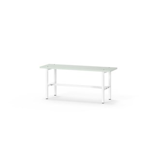 Novis Elite sittbänk 100 cm vitt stativ