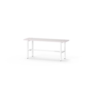 Novis Elite sittbänk 100 cm vitt stativ