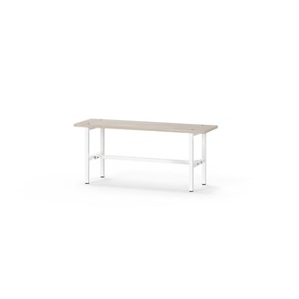 Novis Elite sittbänk 100 cm vitt stativ