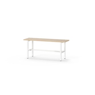 Novis Elite sittbänk 100 cm vitt stativ