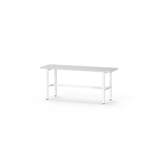 Novis Elite sittbänk 100 cm vitt stativ