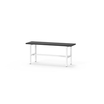 Novis Compact sittbänk 100 cm vitt stativ